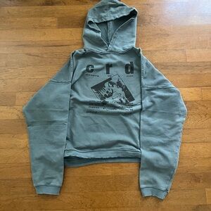 Men's Blue Graphic Hoodie